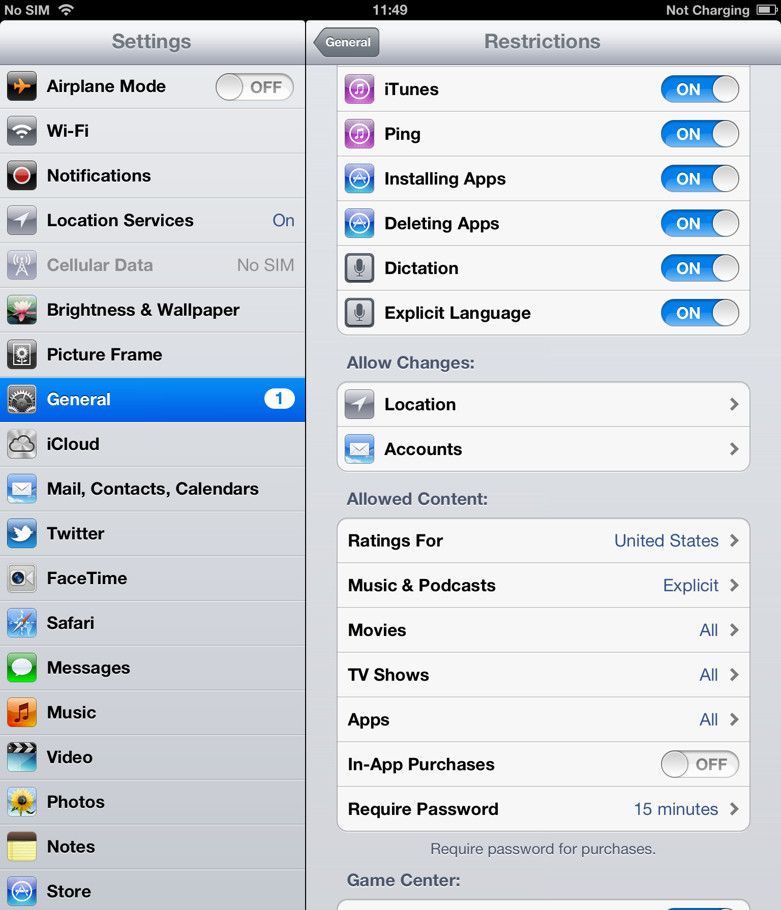 Change app download settings mac